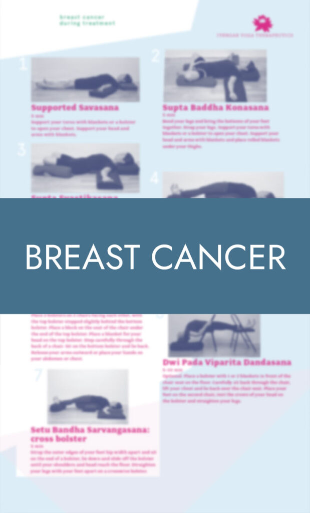 Breast Cancer Sequence Card Iyengar Yoga Therapeutics